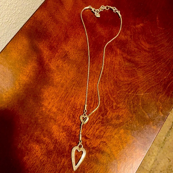 Brighton double heart lariat style